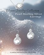 "Pearl Sparkle" Earrings 925 Sterling Silver Purity/Sincerity image