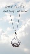 Sterling Silver Claddagh Celtic Pendant Necklace image