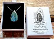 Labradorite Mood Balancing Amulet Pendant Necklace image