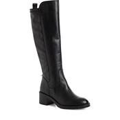 Tamaris Womens Black Side Zip High Knee Boot 1-25508-47 image
