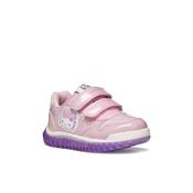 Geox Infants Girls Pink Hello Kitty Lightyloo Sneakers - B6661B