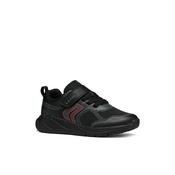 Geox Junior Boys Black Low Top Sprintye Sneakers - J66GBD image