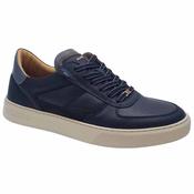 Ambitious Mens Black Leather Anopolis Fashion Trainer - 14060-7331AM