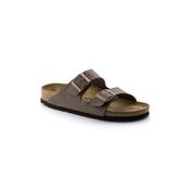 Birkenstock Womens Brown Arizona Birkibuc Sandal - 151183 image