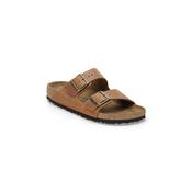 Birkenstock Womens Tan Arizona Natural Leather Oiled Sandal - 1028401 image
