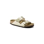 Birkenstock Womens Gold Arizona Birko Flor Sandal - 1016111 image