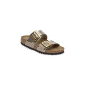 Birkenstock Womens Sydney Cushion Buckle Birko Flor Gold Sandal - 1029372 image