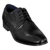 Bugatti Mens Black Lace Up Leather Morino Shoes 312-42002-1000 image
