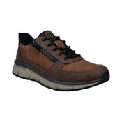 Bugatti Mens Brown Side Zip Trainer 332-AOS06-5959 image