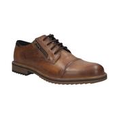Bugatti Mens Tan Leather Side Zip Shoes 331-AUQ01-1200 image