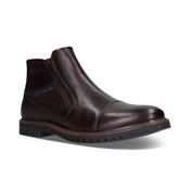 Bugatti Mens Brown Side Zip Leather Boot 331-8373Q-4100 image