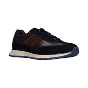 Bugatti Mens Navy Lace Up Leather Trainer 332-AWC03-1410 image