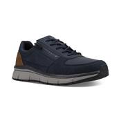 Bugatti Mens Navy Side Zip Sonic Exko Trainer AW26,  331-AOS01-5200
