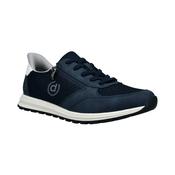 Bugatti Mens Navy Zipper With Elastic Laces Trainer SS26 325-ATL02-5000