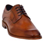 Bugatti Mens Tan Lace Up Leather Milko Shoes SS26, 312-75203-1100 image