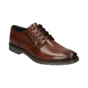 Bugatti Mens Rich Brown Lace Up Leather Shoe 311-A9E10-1100 image