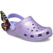 Crocs Junior Purple Butterfly Clog 210018-5BN image