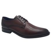 Dubarry Mens Brown Leather Lace Up Dress Shoes - Darrel image