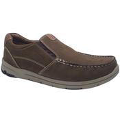 Dubarry Mens Taupe Leather Slip On Shoes - Boston