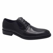 Escape Mens Black Leather Dress Shoe - Talishta image