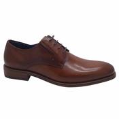 Escape Mens Tan Leather Lace Up Dress Shoe - Talishta image