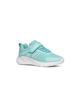 Geox Girls Turquoise Mesh Casual Sporty Trainer Sprintye - J45FWA image
