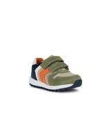 Geox Infant Boys Lightweight Leather Suede Mesh Casual Trainer Alben - B453CA image