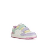 Geox Girls Slip On Colour Block Low Court Trainer Washiba - J45HXB image