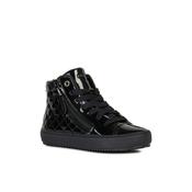 Geox Junior Girl Black Kalispera High Top Sneakers - J944GD