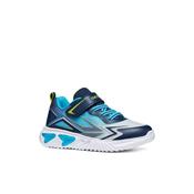 Geox Junior Boys Blue Lights Up Sole Assister Sneakers - J66DZB