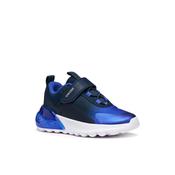 Geox Junior Boys Navy Activart Illuminus Lights Sneakers - J56LYA