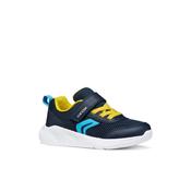 Geox Junior Boys Navy Low Top Sprintye Sneakers - J36GBA image