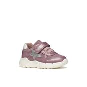 Geox Infants Girls Pink Lightweight Cushioned Flexyper Mini Sneakers - B566NB image