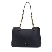Gionni Womens Black Rosewood Double Handle Shoulder Bag - 11G2947