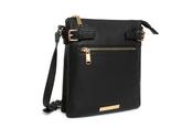 Gionni Womens Black Solis Crossbody Bag - 13D2315
