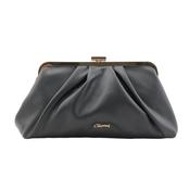 Gionni Womens Black Mimosa Frame Clutch Bag - 11G2893