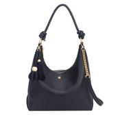 Gionni Womens Black Petal Curved Shoulder Bag - 11G2926 image