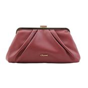 Gionni Womens Burgundy Mimosa Frame Clutch Bag - 11G2893 image