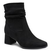 Tamaris Comfort  Womens Black Wide Fit Side Zip Ankle Boot 8-85301-47 image