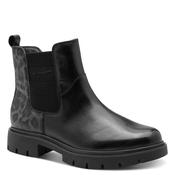 Tamaris Womens Black Side Zip High Ankle Boot - 8-85421-45