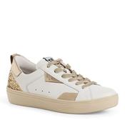 Tamaris Womens Gold Lace Up Fashion Trainer 1-23706-46 image