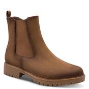 Jana Womens Tan Low Heel Wide Fit Ankle Boot 8-25475-47 image