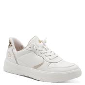 Jana Womens White Lace Up Fashion Trainer 8-23779-46 image