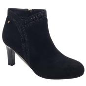 Kate Appleby Womens Black Suede High Heel Ankle Boot - Peakirk image