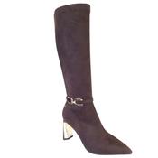 Kate Appleby Womens Brown Side Zip Knee Boot - Comberton image