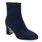 Kate Appleby Womens Navy Block Heel Sock Boot - Kenneth image