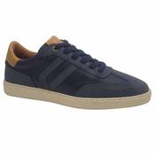 Tommy Bowe Navy Lace Up Trainer By Lloyd &amp; Pryce -  Tizzano