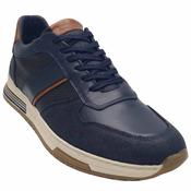 Tommy Bowe Navy Leather Shoe By Lyoyd &amp; Pryce - Deaves image