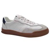 Tommy Bowe Bootmakers Mens White Leather Shoe - Gerland image