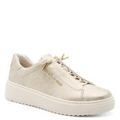 Marco Tozzi Womens Beige Lace Up Fashion Trainer 2-23724-44 image